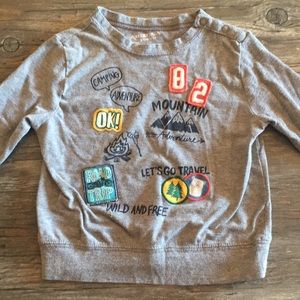 Toddler boy long sleeve shirt